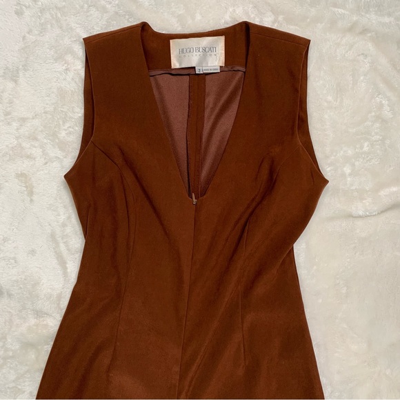 Vintage size 2 Hugo Buscati Collection Sleeveless Jumpsuit - Picture 6 of 6